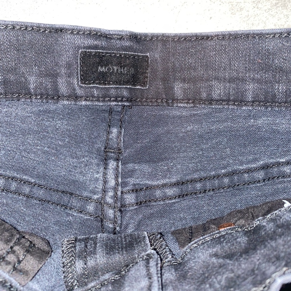 Black Mother Denim Jeans - Picture 9 of 13